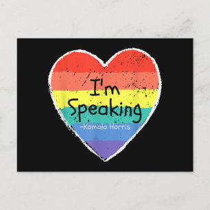 Postal Señora Vicepresidenta Hablo Kamala Harris gi