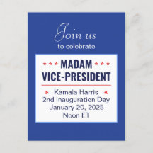 Señora Vicepresidenta Kamala Harris Segunda invest