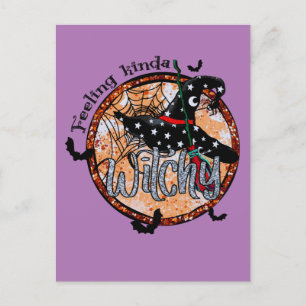 Postal Sensación de algo de picazón - Gorra de brujas de