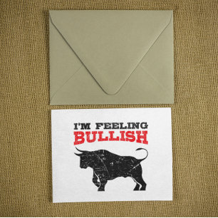Postal Sensación de Bullish Bull Trading Stock Market