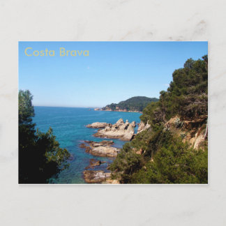 Postal Sensación de Costa Brava