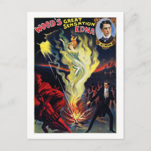 Postal Sensación de Wood "Edna"
