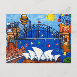 Postal Sensacional Sydney Post Card De Lisa Lorenz