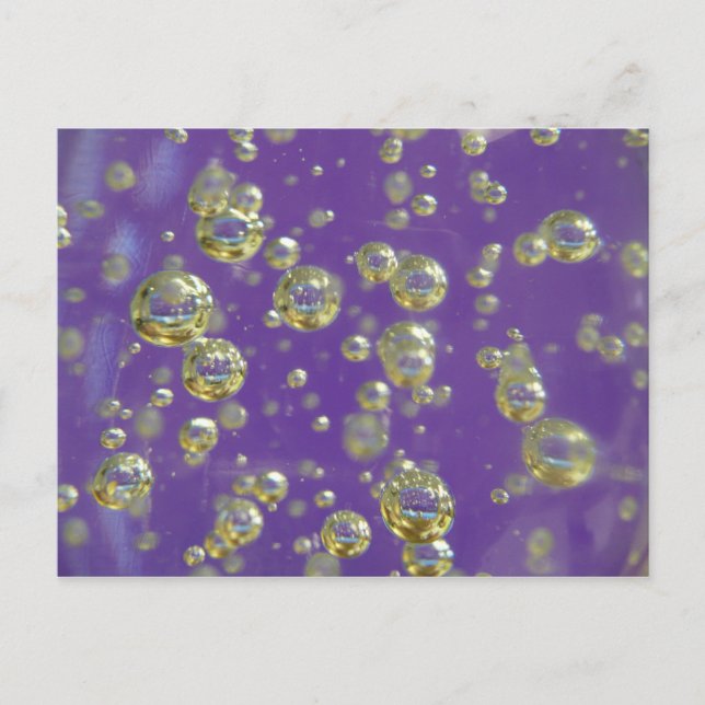 Postal Sentimientos morados (Anverso)