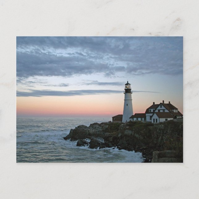 Postal Sentina al atardecer (Anverso)