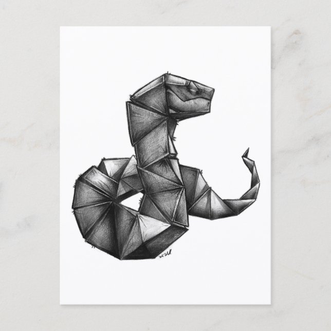 Postal SentrySnake - Postcard (Anverso)