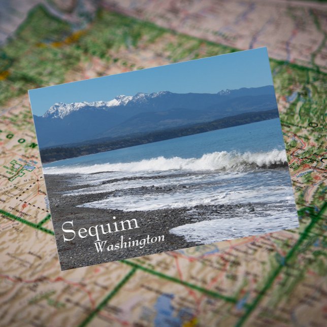 Postal Sequim, Washington Travel Photo (In Situ Map)