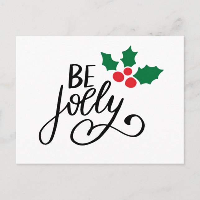 Postal Ser alegre (Anverso)