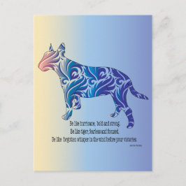 Postal Ser como huracán y tigre