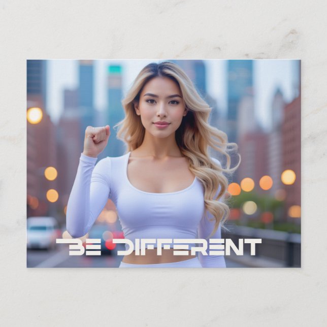 POSTAL SER DIFERENTE -  (Anverso)