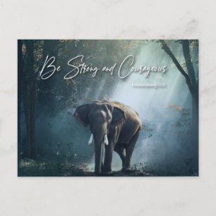 Postal Ser Fuerte Y Valiente (Deuteronomio 31:6)