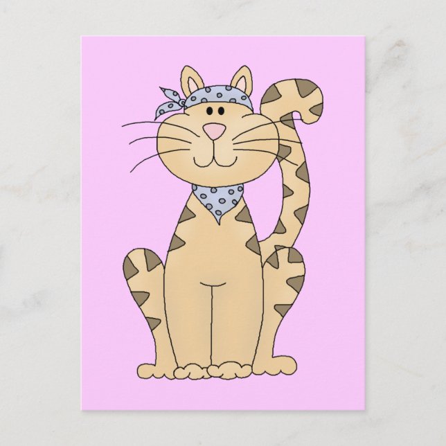 Postal Ser gato Guay (Anverso)