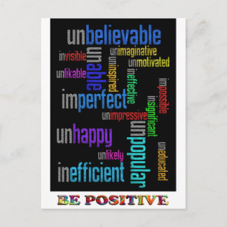 Postal Ser positivo