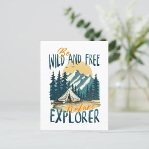 Postal Ser Salvaje Y Libre - Aventura Por La Naturaleza