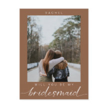 Serás mi dama de honor Boho Moda foto moderna