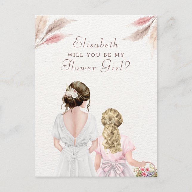 Postal ¿Serás Mi Propuesta Del Partido De Las Niñas De La (Anverso)