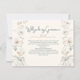 Postal Serás mis Groomsmen - Propuesta