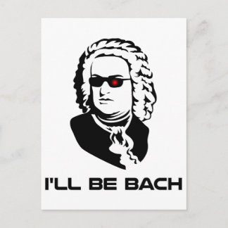 Postal Seré Johann Sebastian Bach