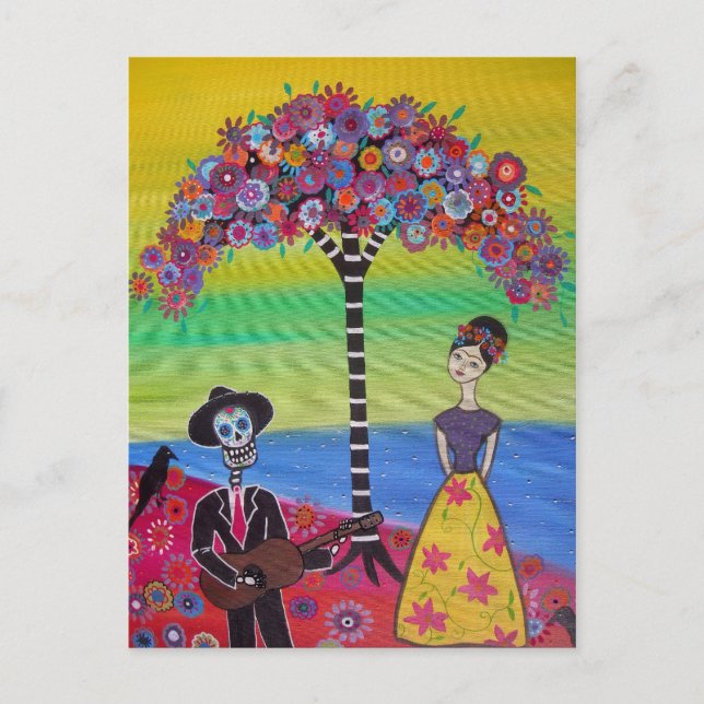 POSTAL SERENADING FRIDA (Anverso)