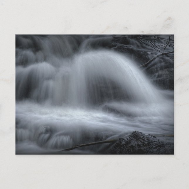 Postal serenata de cascada (Anverso)