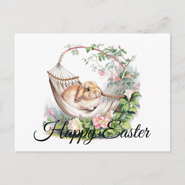 Postal Serene Bunny Retreat (Anverso)