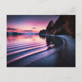 Postal Serenidad a orillas del lago - Postcard