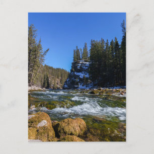 Postal Serenidad en el Puente 5 - Río Athabasca