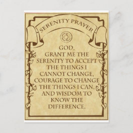 POSTAL SERENITY PRAYER