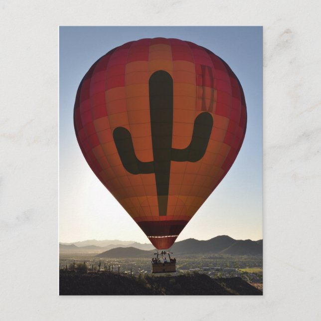 Postal Serie 2009 del globo del aire caliente (Anverso)