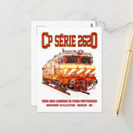 Postal Serie 2620 Locomotora Eléctrica. Nez-Casse Loco