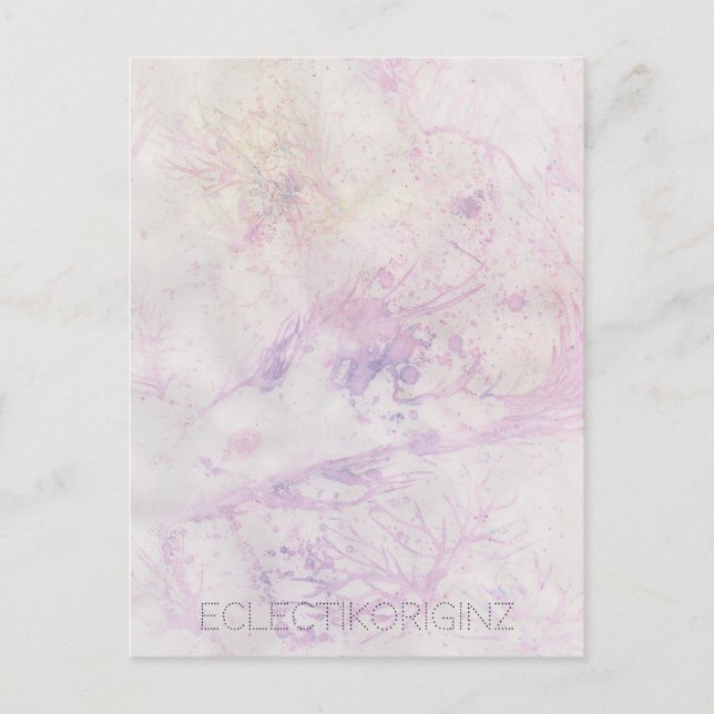 Postal Serie 2 Criaturas de tinta mágica 05 (Anverso)