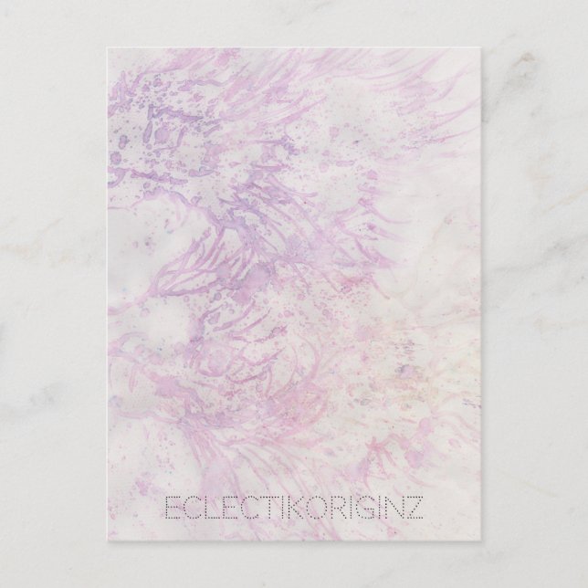 Postal Serie 2 Criaturas de tinta mágica 06 (Anverso)