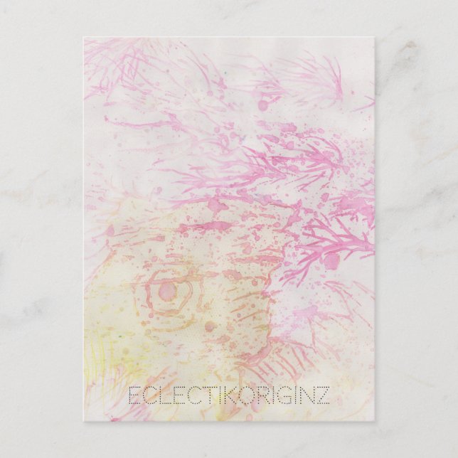 Postal Serie 2 Criaturas de tinta mágica 07 (Anverso)