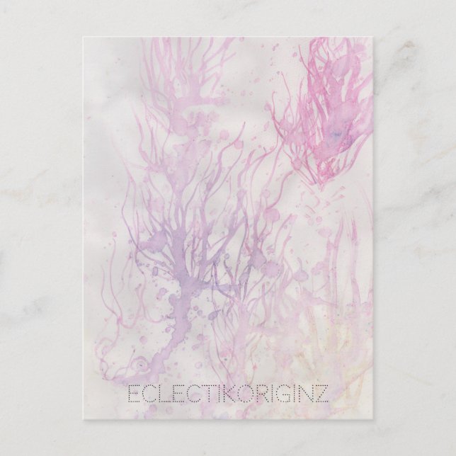 Postal Serie 2 Criaturas de tinta mágica 11 (Anverso)