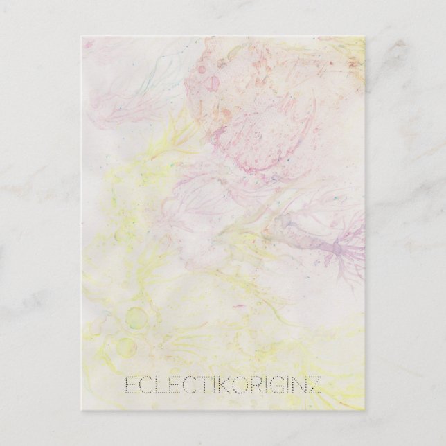 Postal Serie 2 Criaturas de tinta mágica 13 (Anverso)