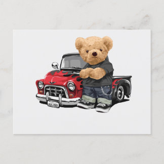 Postal Serie Bear Única 4