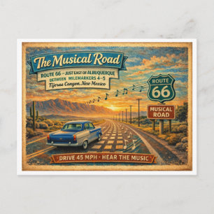 Postal Serie Centenario de la Ruta 66 (3 de 6)