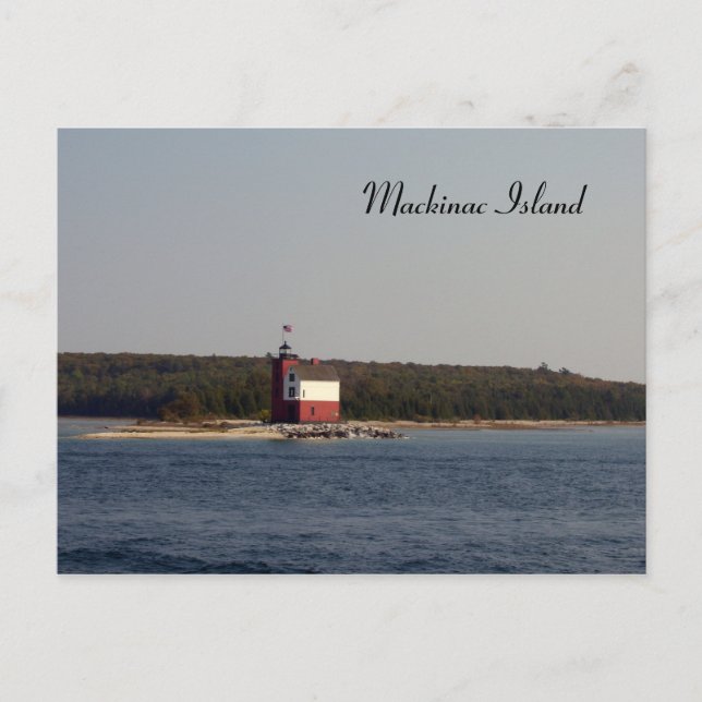 Postal Serie de Isla Mackinac (Anverso)