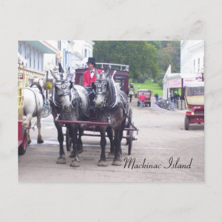 Postal Serie de Isla Mackinac