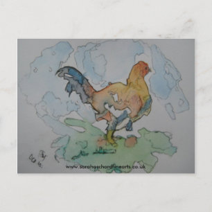 Postal Serie de Jigsaw - 'Pollo en la granja' 2010, www..