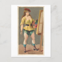 Serie de Mujeres Fuertes #31: Vintage pintador