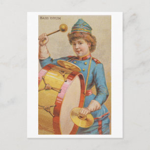 Postal Serie de mujeres fuertes #46: cosecha de tambores