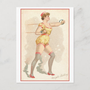 Postal Serie de Mujeres Fuertes #59: La cosecha de peso