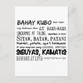 Postal Serie de rimas de la guardería filipina