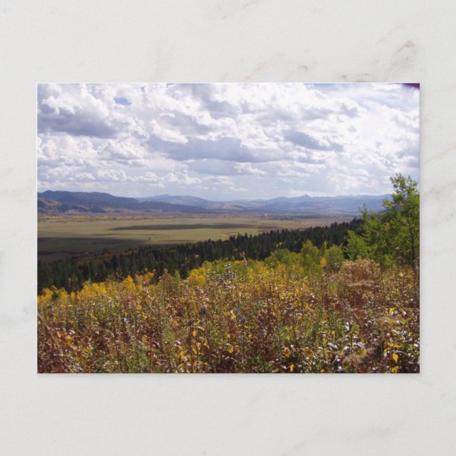 Postal Serie Jackson Hole (Anverso)
