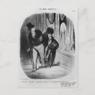 Postal Serie 'Les Bons Bourgeois'