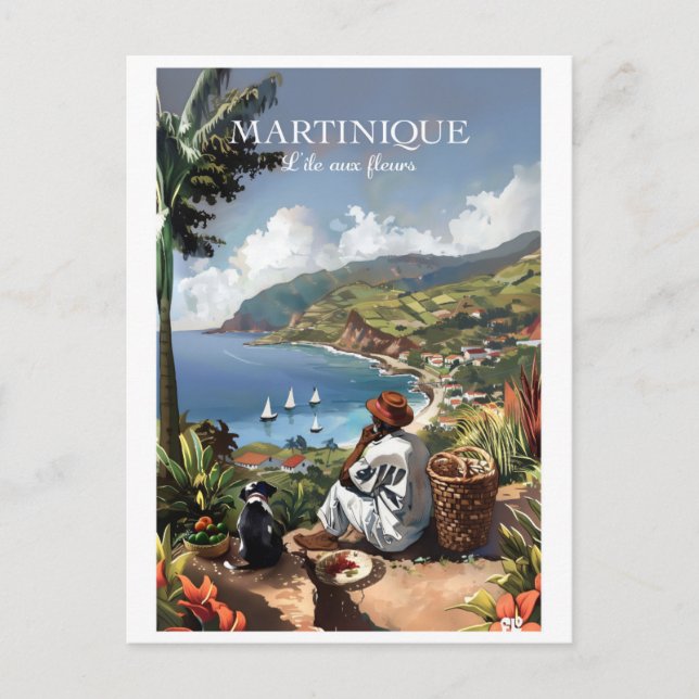 Postal Série L'île aux Fleurs 2ZFT67-13 (Anverso)