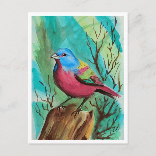 Postal Serie LIttle Birds (Anverso)