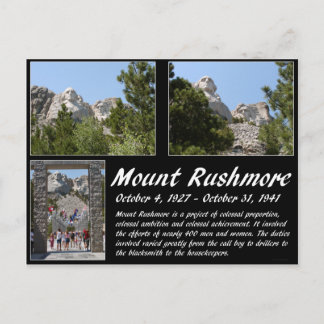 Postal Serie Mount Rushmore #1