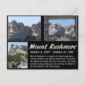 Postal Serie Mount Rushmore #2